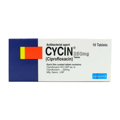Picture of Cycin 250mg Tab 1x10s